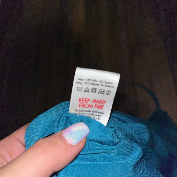 aym studio Dresses Aym Studio July Corset Mini Dress Teal Xs Poshmark